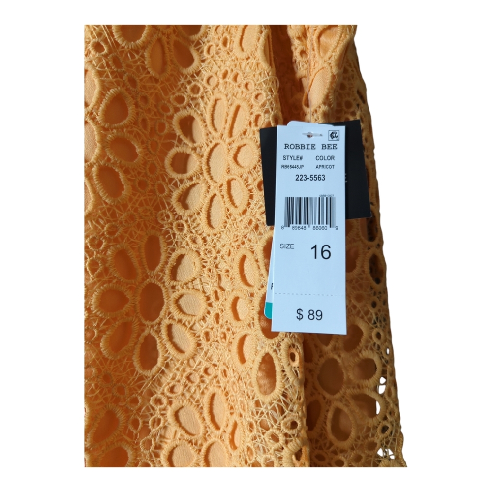 NWT Women's Robbie B lined Dress SZ 16 - Picture 4 of 5